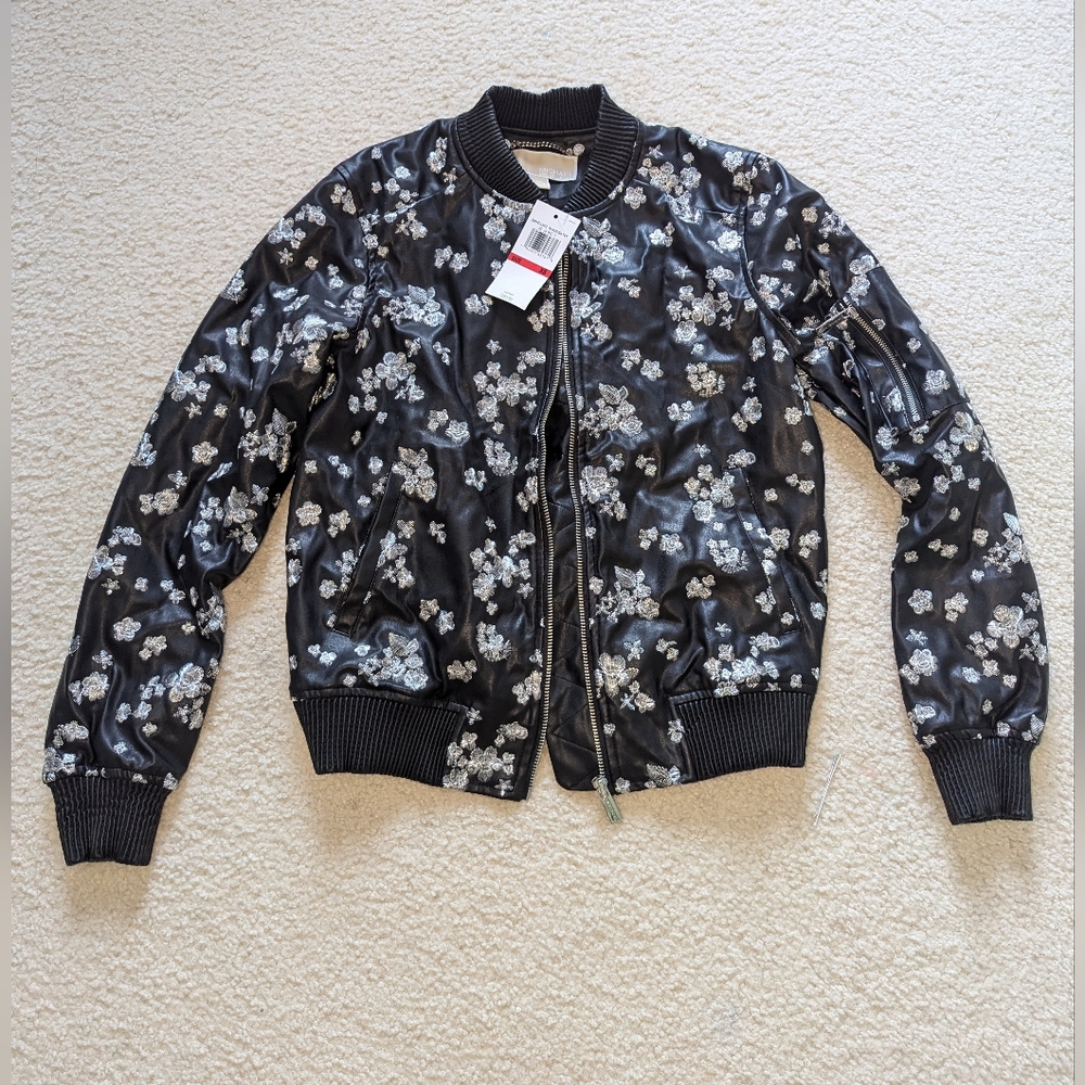 Michael Kors Black Winter Vintage Jacket Extra Small - Picture 1 of 9